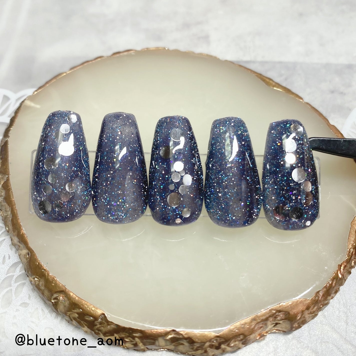 ⋆͛🦖⋆͛aomi on LIPS 「オリジナルフラッシュ夜空のイメージで作ったフラッシュ🌌⋆✦いい..」(7枚目)