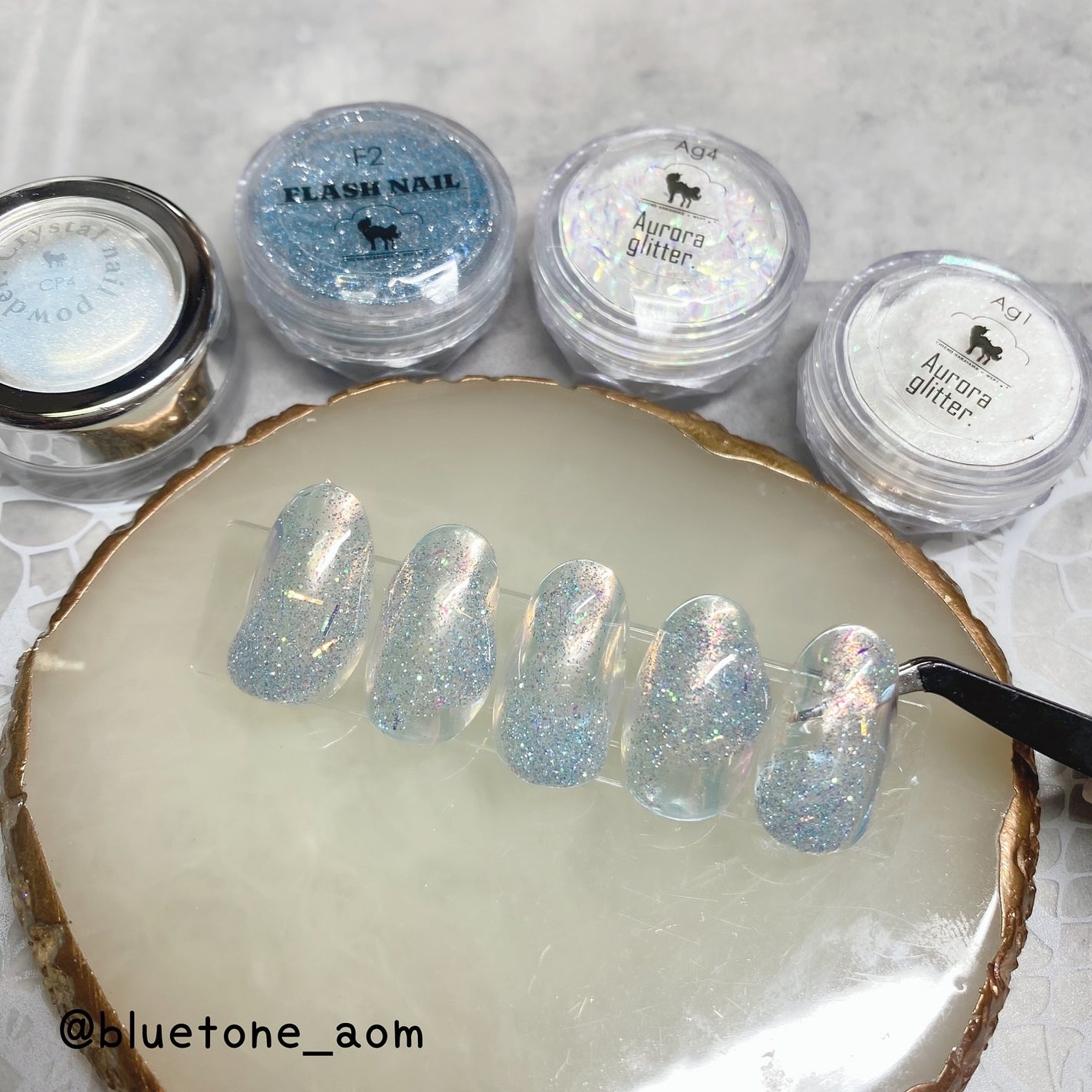 フラッシュパウダー/WSPT JAPAN/ネイル用品を使ったクチコミ(1枚目)
