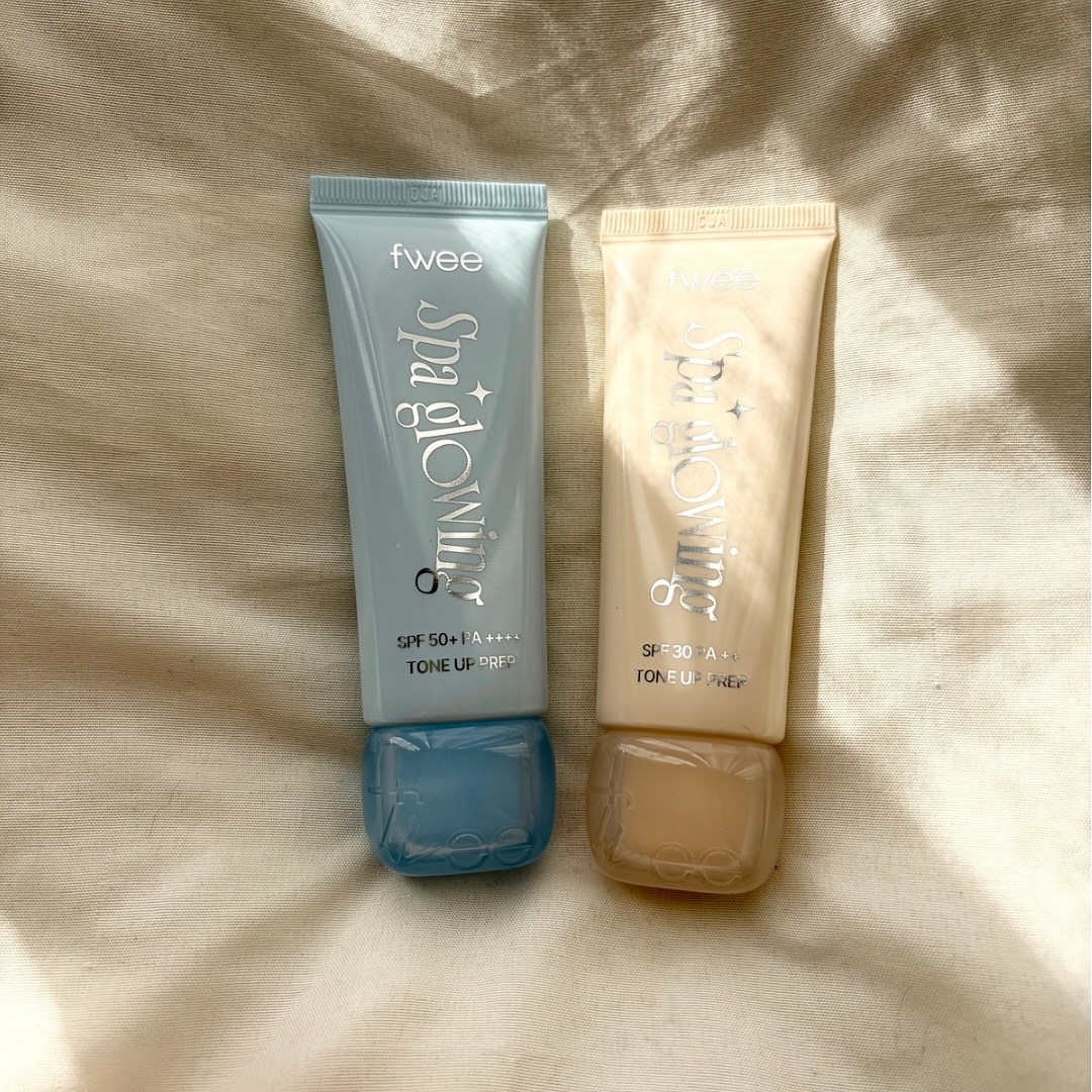 スパグロウUVトーンアップベース/fwee/化粧下地を使ったクチコミ（1枚目）