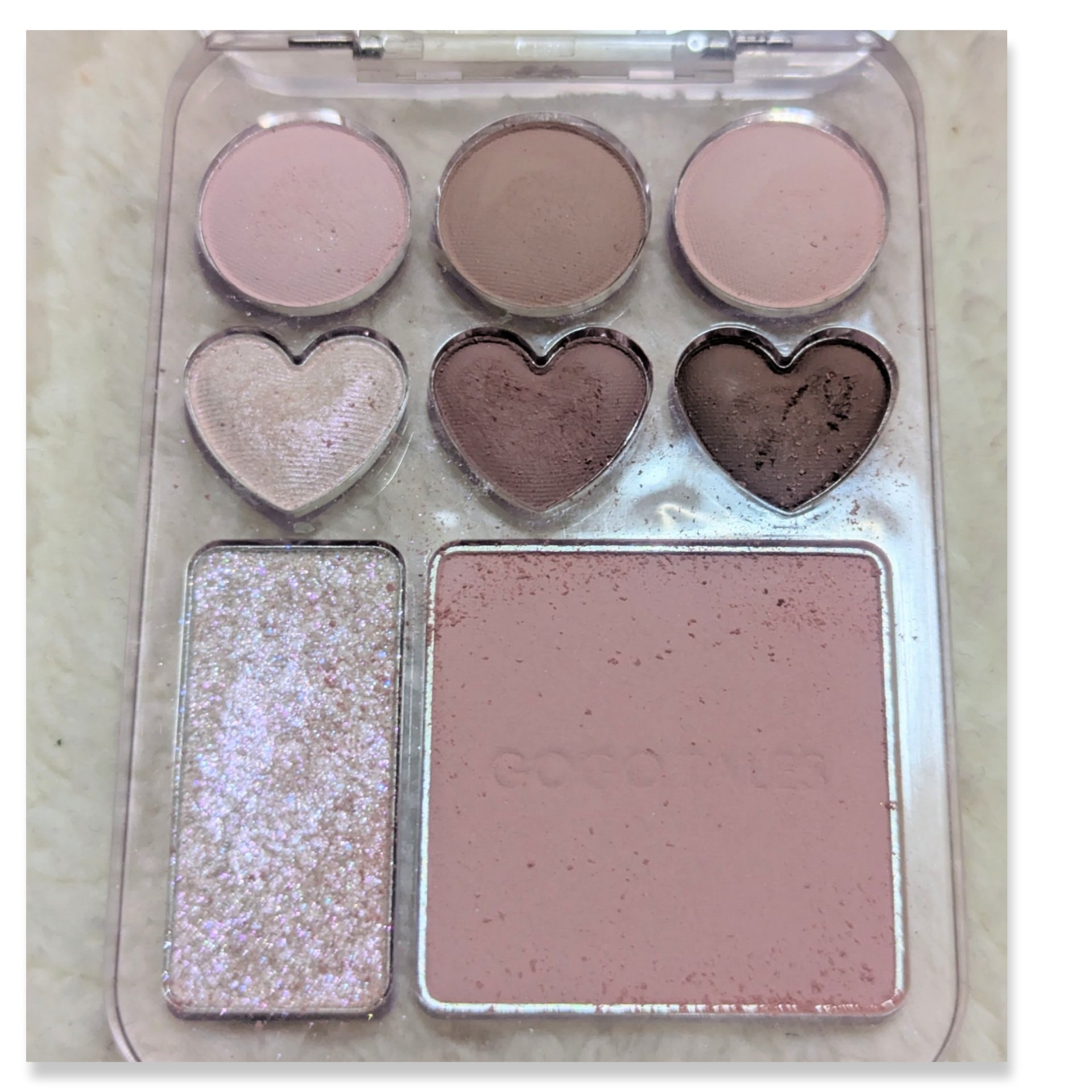 マイスウィートカラーパレット/GOGO TALES/アイシャドウパレットを使ったクチコミ（3枚目）