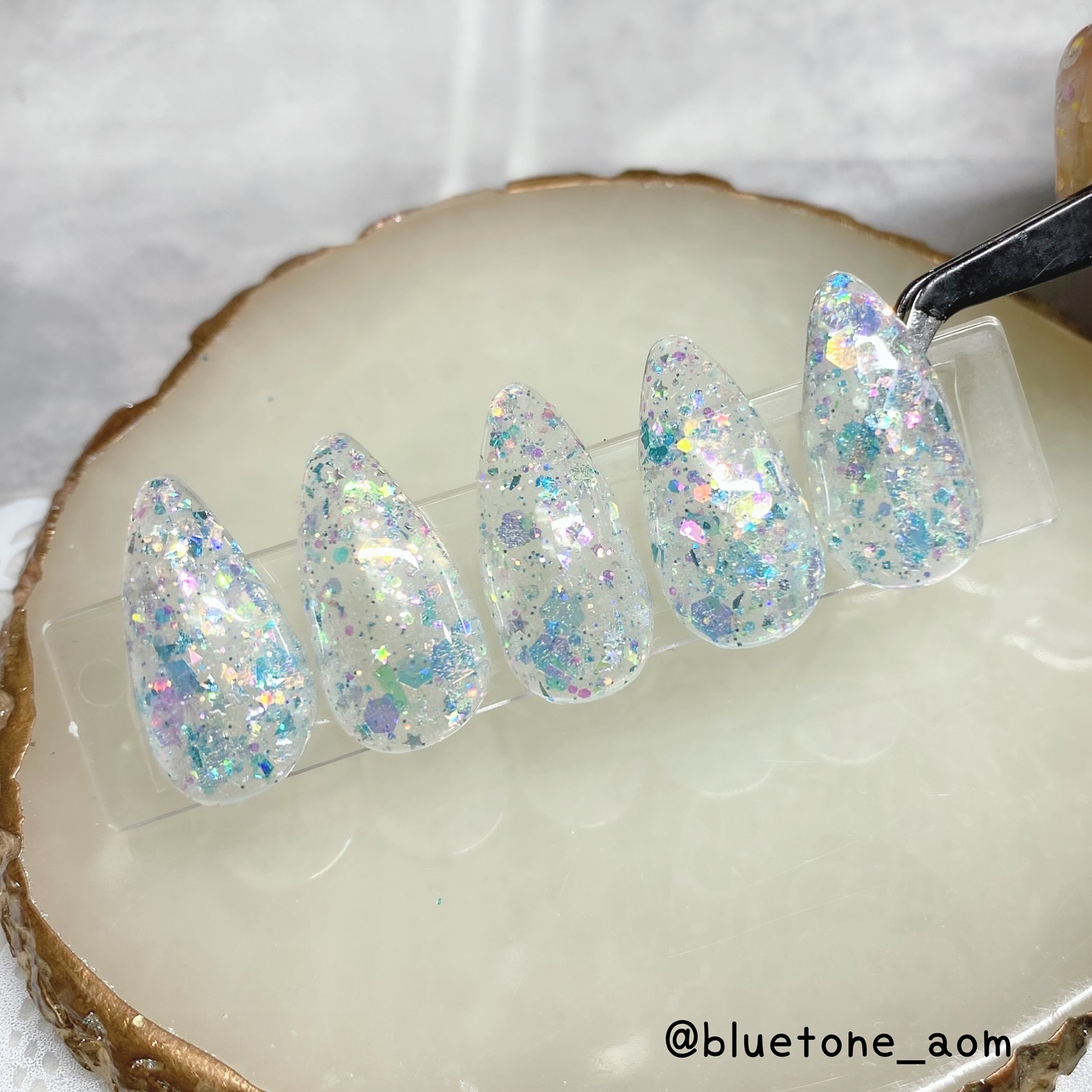 デコレーションネイルパーツ/DAISO/ネイルチップ・パーツを使ったクチコミ（3枚目）