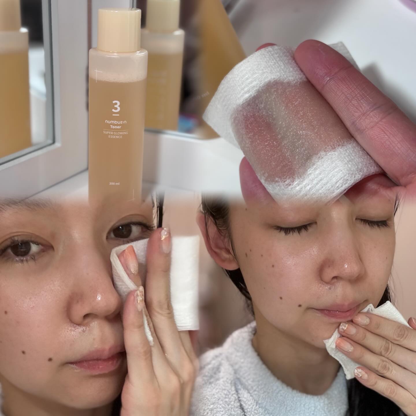 3番 すべすべキメケアシートマスク/numbuzin/シートマスク・パックを使ったクチコミ（2枚目）