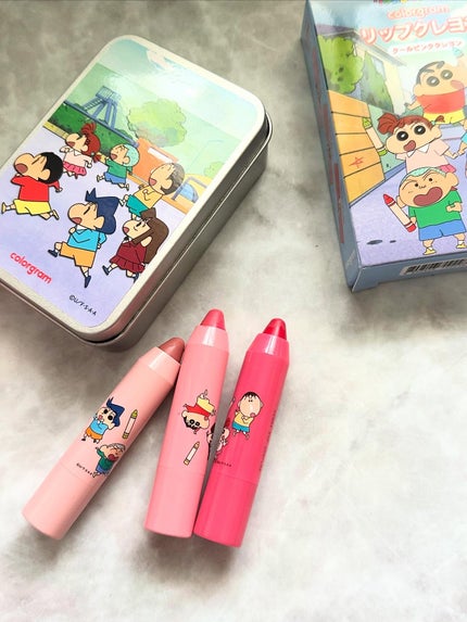 クールピンククレヨン/Colorgram/口紅を使ったクチコミ(3枚目)