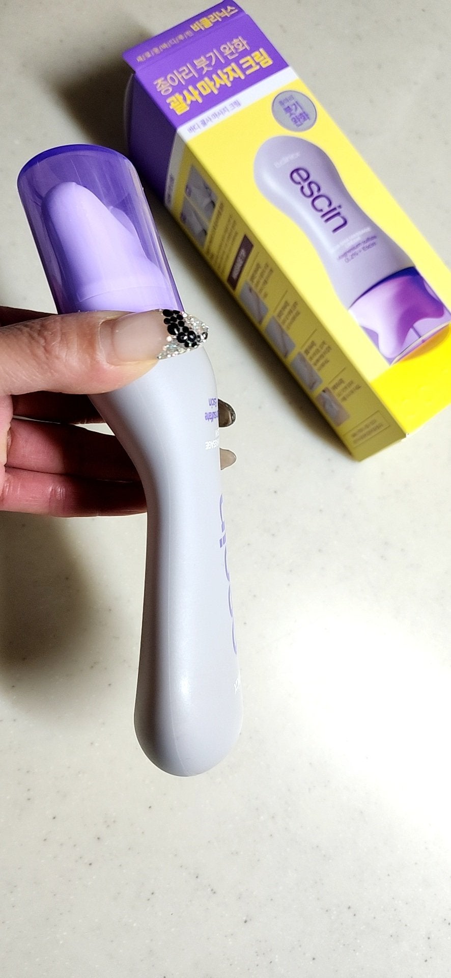 マグネシウムプラスエスシン ボディー かっさ マッサージ クリーム/b.clinicx/ボディクリームを使ったクチコミ(2枚目)