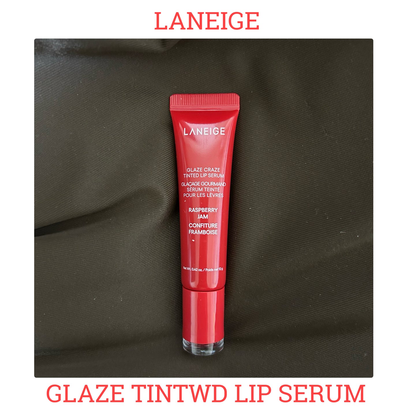 グレイズ ティントリップセラム/LANEIGE/リップ美容液を使ったクチコミ(1枚目)