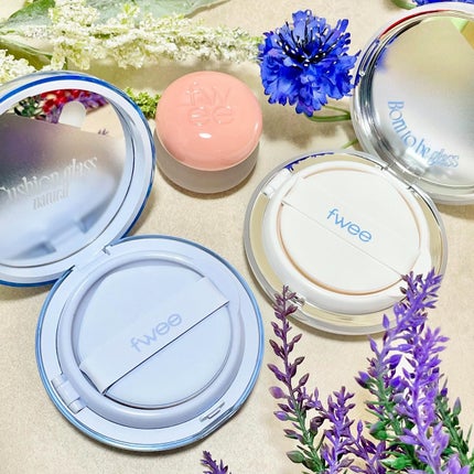 フィー クッションガラス ナチュラル/fwee/クッションファンデーションを使ったクチコミ(2枚目)