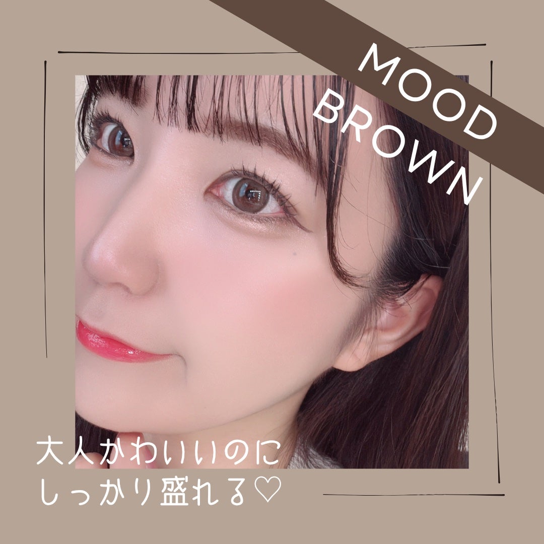 Moodnight 1day/OLENS/カラーコンタクトレンズを使ったクチコミ(5枚目)