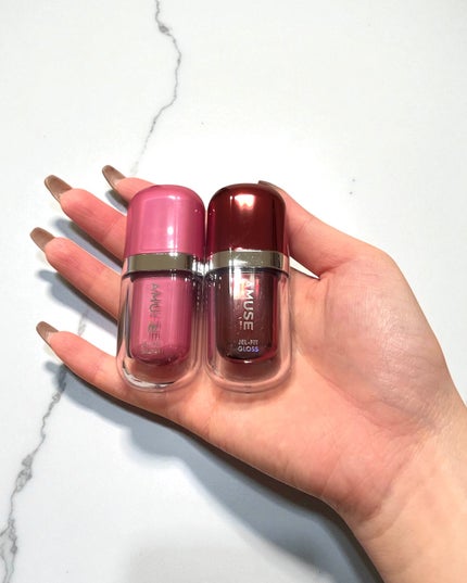 ジェルフィットグロス/AMUSE/リップグロスを使ったクチコミ(4枚目)