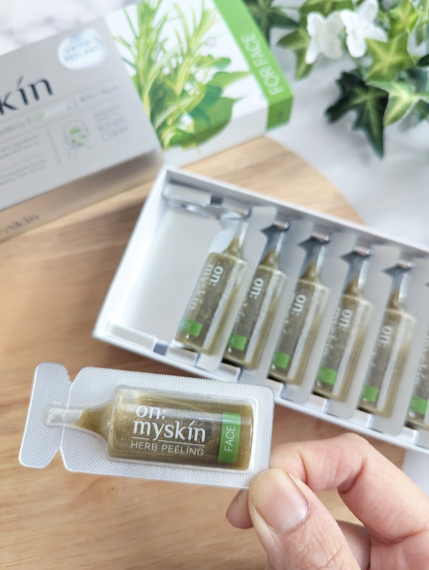 ハーブピーリング/on:myskin/ピーリングを使ったクチコミ(2枚目)