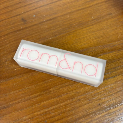 ゼロマットリップスティック/rom&nd/口紅を使ったクチコミ(1枚目)