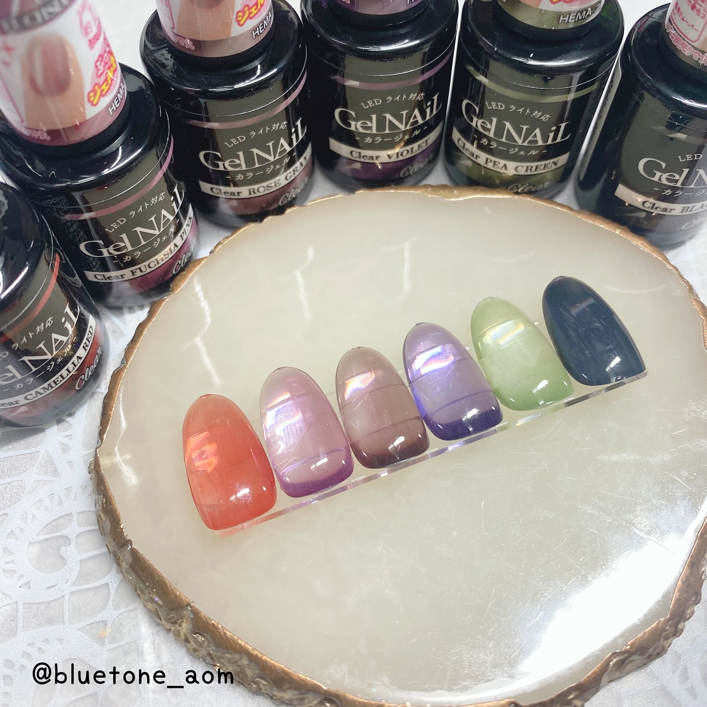 ジェルネイル（ライト対応）/セリア/ジェルネイルを使ったクチコミ（3枚目）