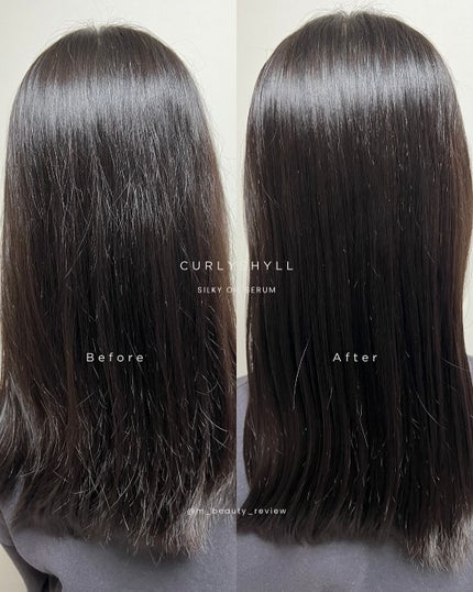 SILKY OIL SERUM/CULRY SHYLL/ヘアオイルを使ったクチコミ(4枚目)