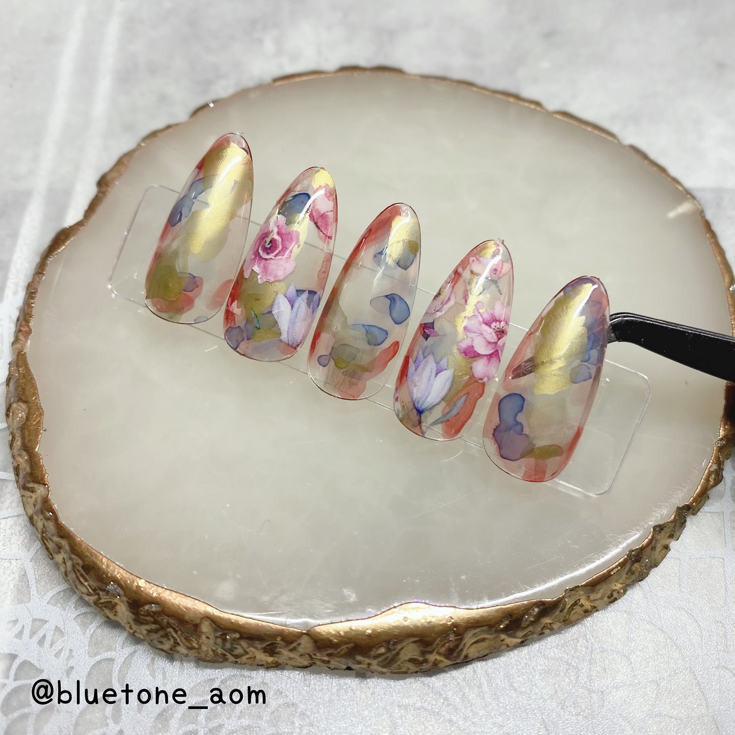 パル ネイルホイルシート/parkikoi/ネイルシールを使ったクチコミ（2枚目）