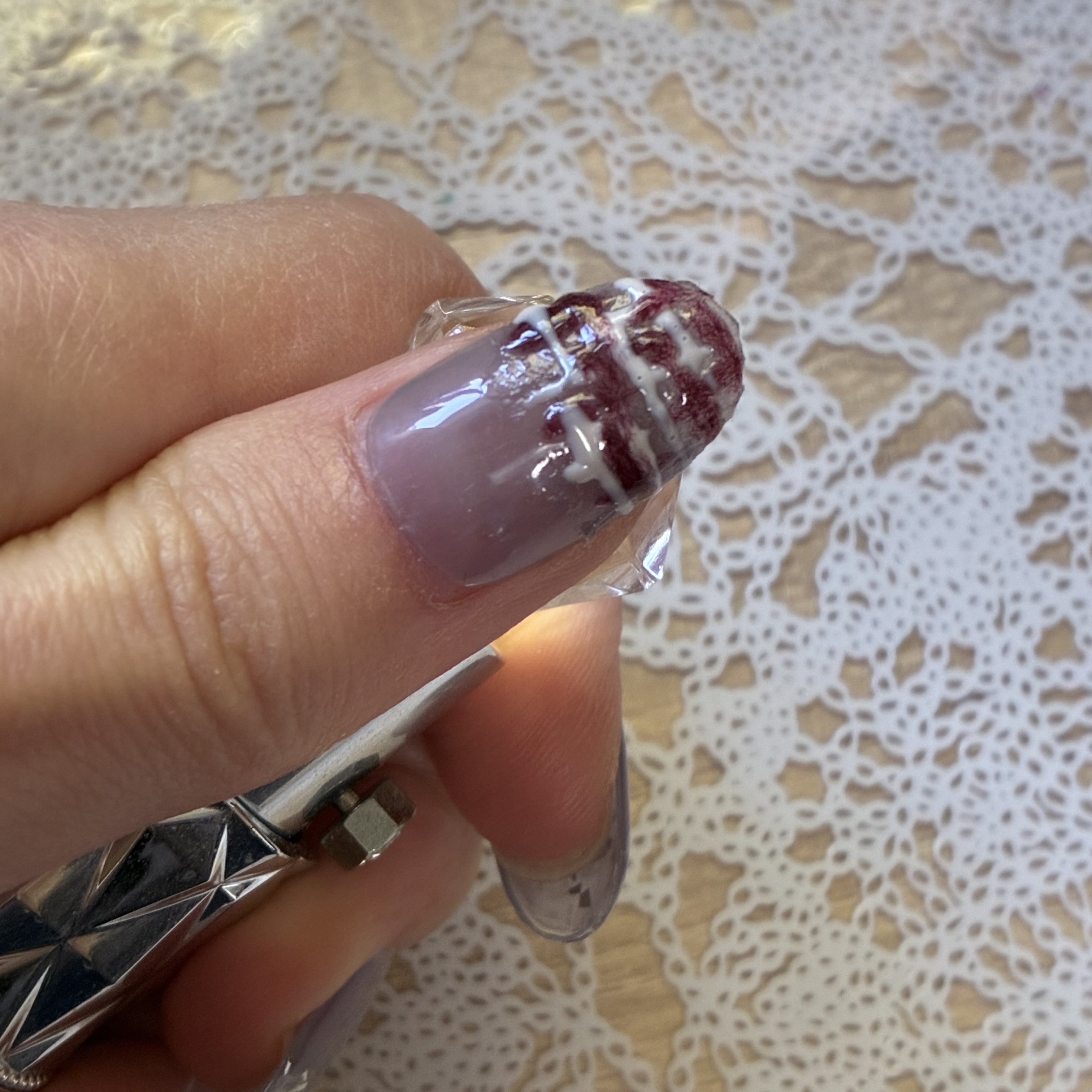 ジェルネイル（ライト対応）/セリア/ジェルネイルを使ったクチコミ（3枚目）