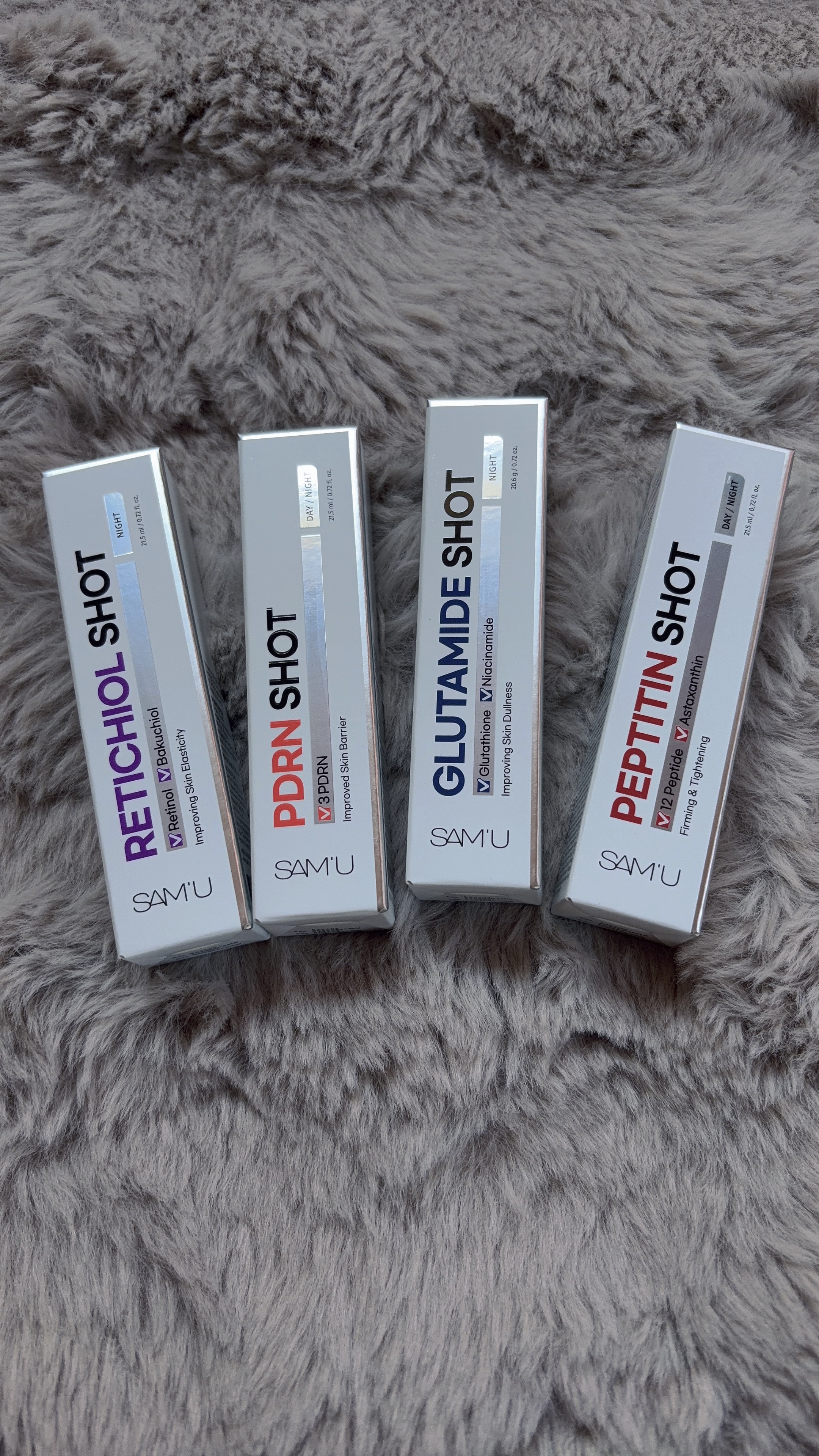 シナジーショットエディション/SAM'U/スキンケアキットを使ったクチコミ（1枚目）