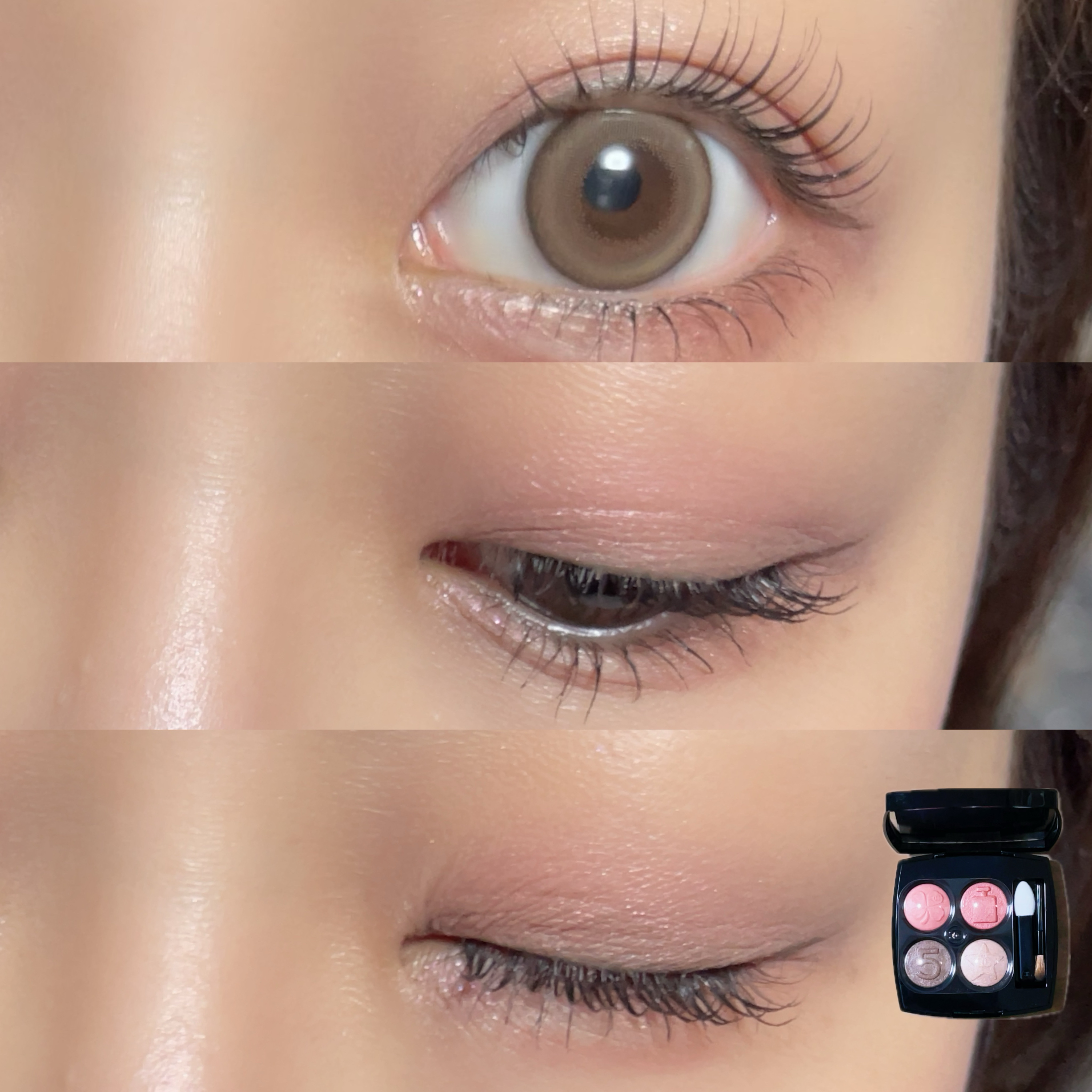 レ キャトル オンブル/CHANEL/アイシャドウパレットを使ったクチコミ（2枚目）