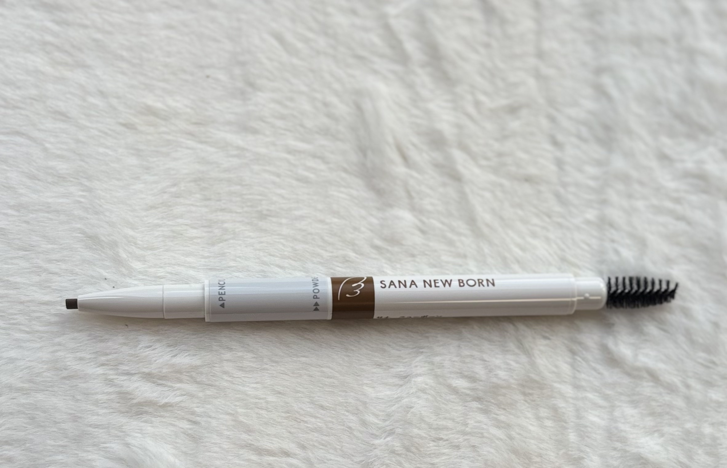 サナ ニューボーン パーフェクトアイブロウ 05 キャメルブラウン/サナ ニューボーン/アイブロウペンシルを使ったクチコミ（3枚目）
