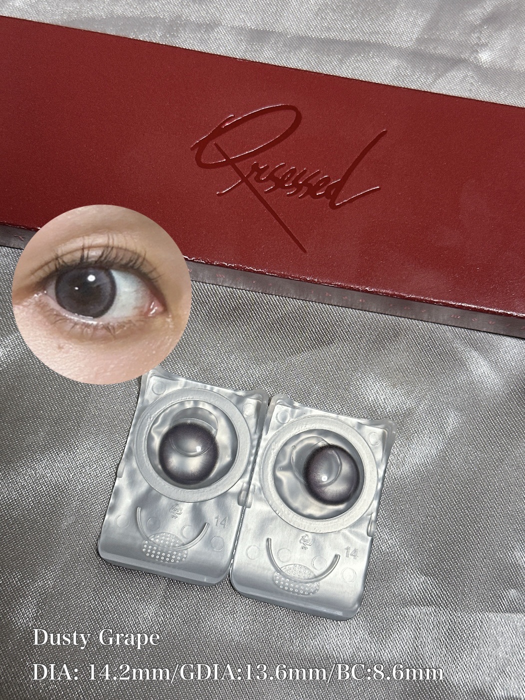 Qrsessed 1day/Qrsessed/ワンデー（１DAY）カラコンを使ったクチコミ（1枚目）