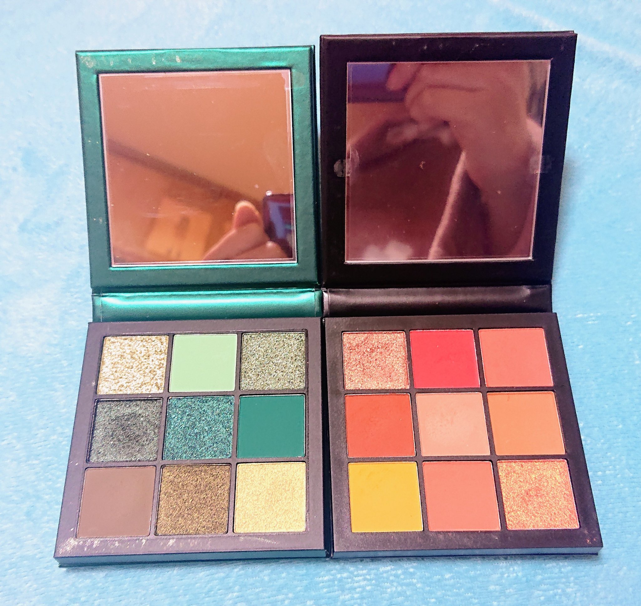 Huda Beauty CORAL OBSESSIONSのクチコミ「Huda Beauty 
CORAL OBSESSIONSE❤️❣️❤️‍🔥🔴🟥🌹🔥🍎🍒🩸🎈🚩.....」（1枚目）