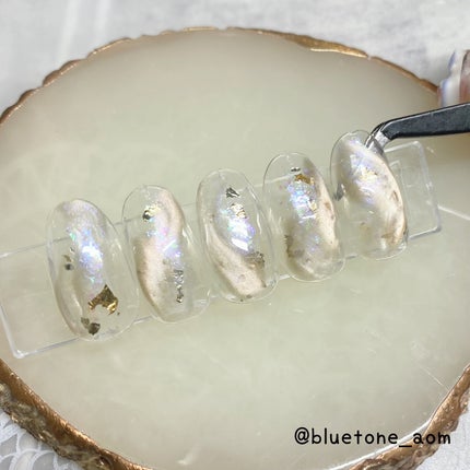 ネイルホイル/セリア/ネイルシールを使ったクチコミ(1枚目)