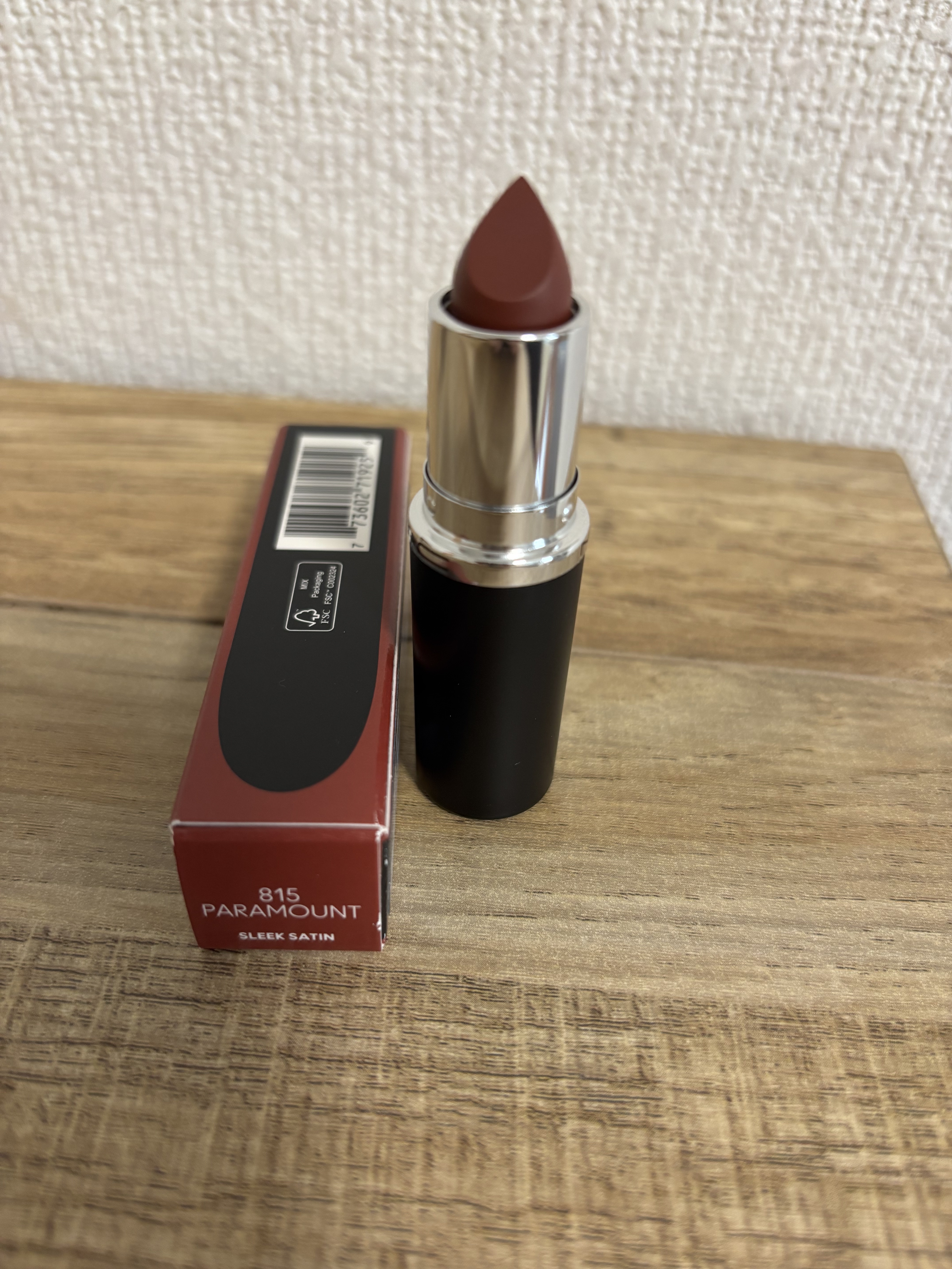 マキシマル スリーク サテン リップスティック 815 パラマウント/M・A・C/口紅を使ったクチコミ（1枚目）