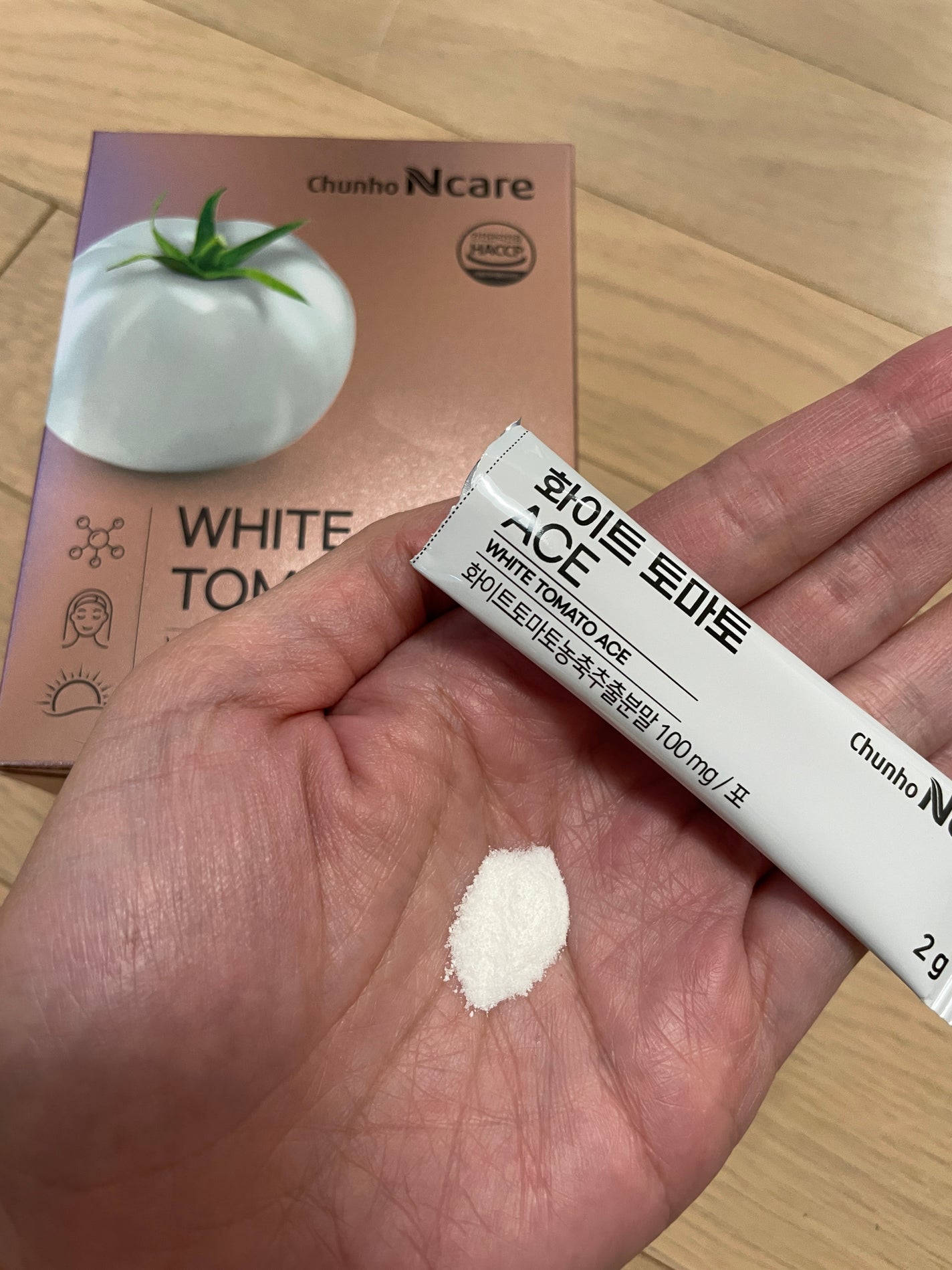 ホワイトトマト ACE 1box 30包/ChunhoNcare/美容サプリメントを使ったクチコミ(2枚目)