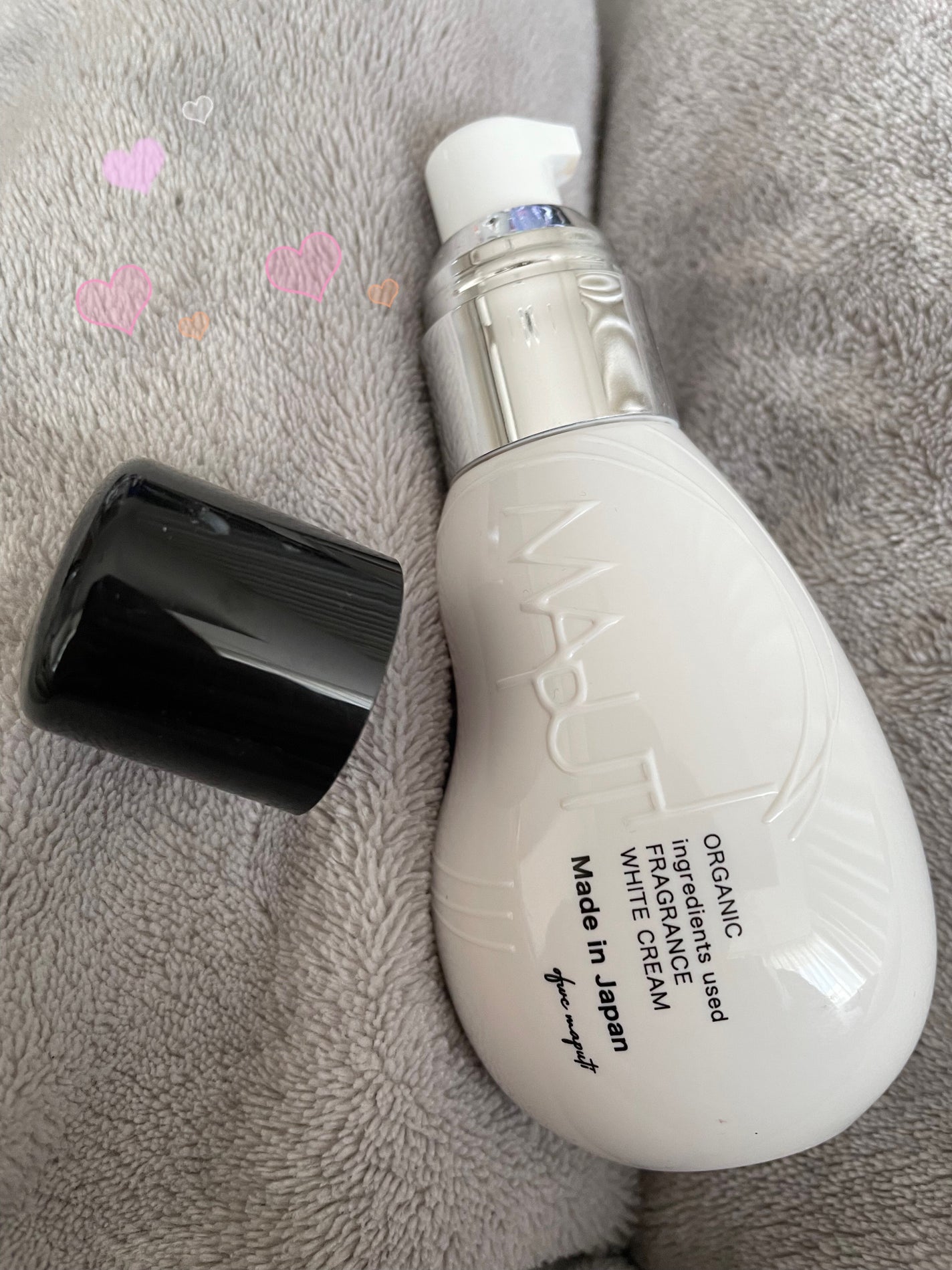 オーガニックフレグランスホワイトクリーム/MAPUTI/デリケートゾーンケアを使ったクチコミ(1枚目)