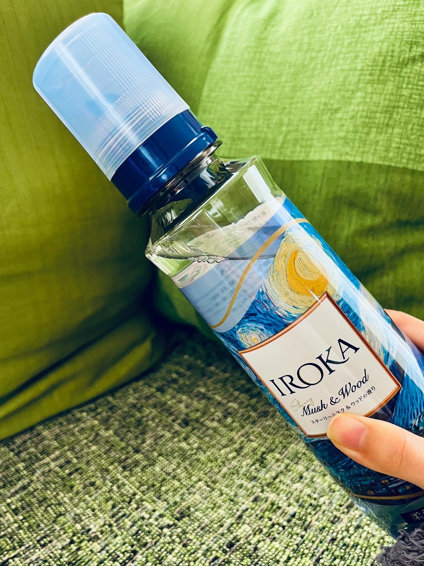 プレミアム柔軟剤 IROKA スターリームスク&ウッドの香り/IROKA/柔軟剤を使ったクチコミ（2枚目）