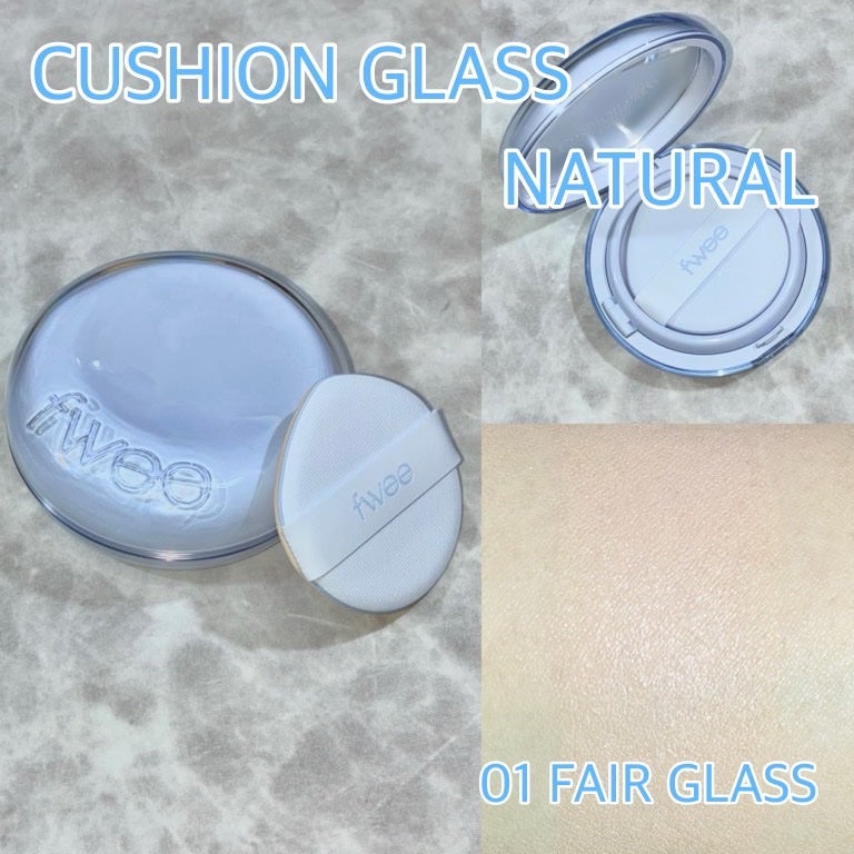フィー クッションガラス ナチュラル/fwee/クッションファンデーションを使ったクチコミ(3枚目)