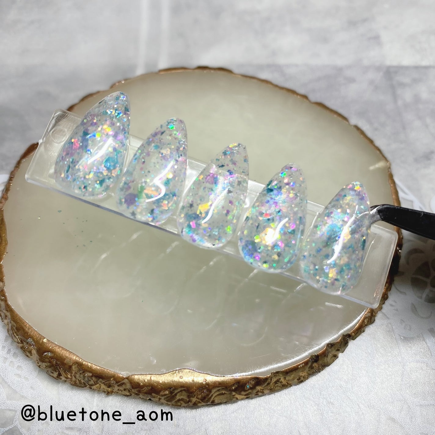 デコレーションネイルパーツ/DAISO/ネイルチップ・パーツを使ったクチコミ(4枚目)