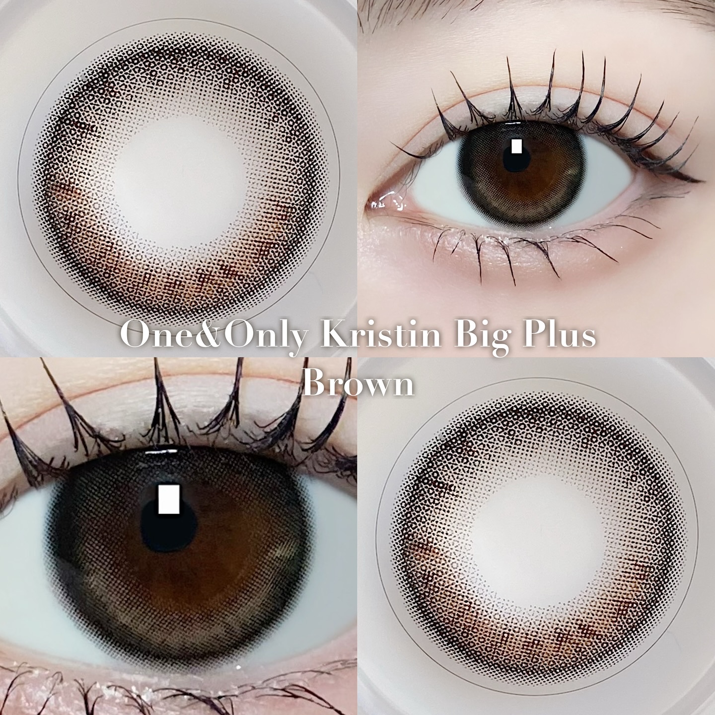 One & Only Kristin/Hapa kristin/カラーコンタクトレンズを使ったクチコミ（2枚目）