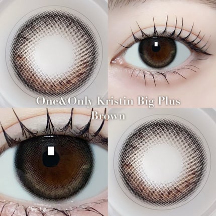 One & Only Kristin/Hapa kristin/カラーコンタクトレンズを使ったクチコミ(2枚目)