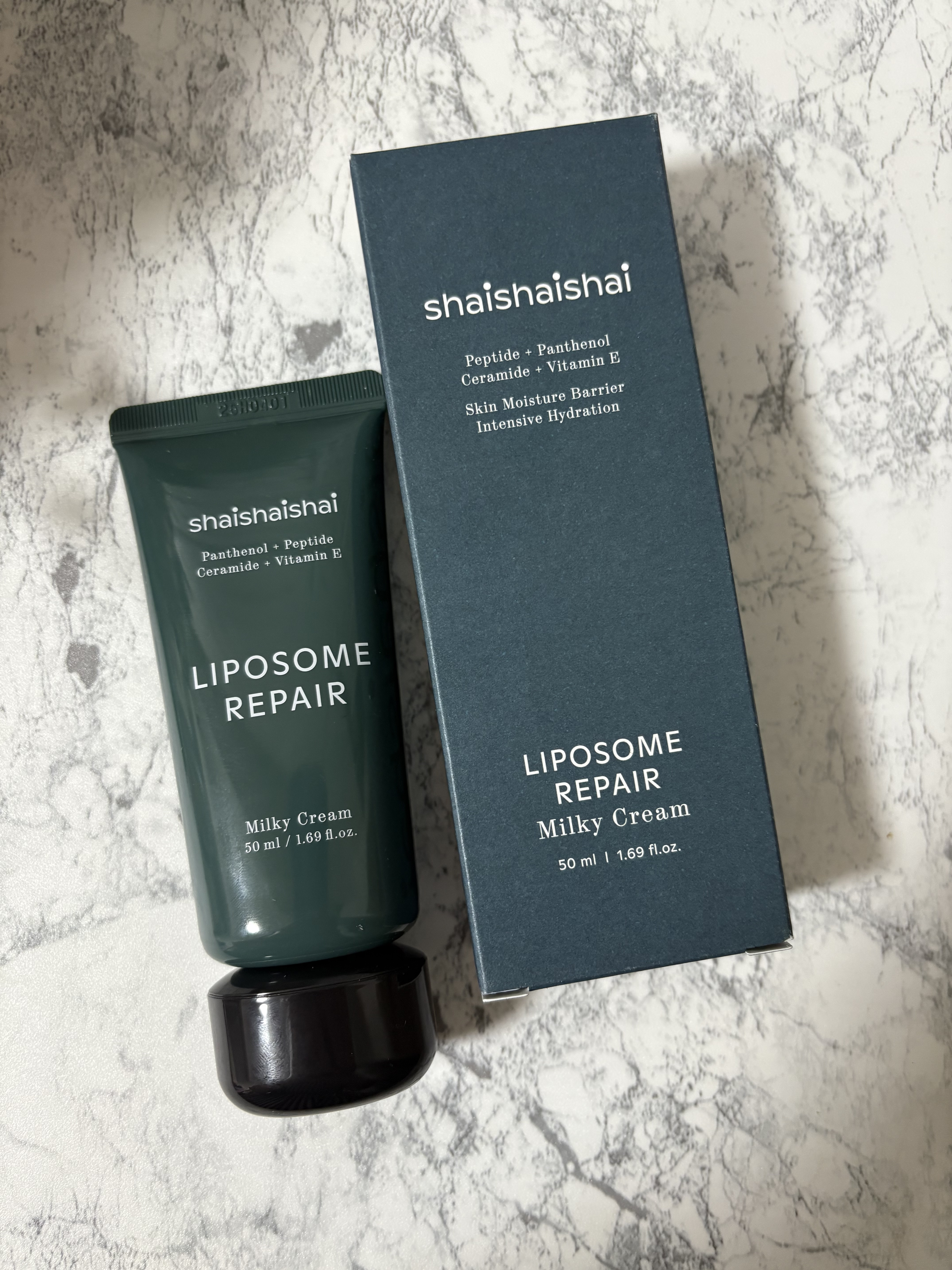 リポソームリペア ミルキークリーム/shaishaishai/フェイスクリームを使ったクチコミ（1枚目）