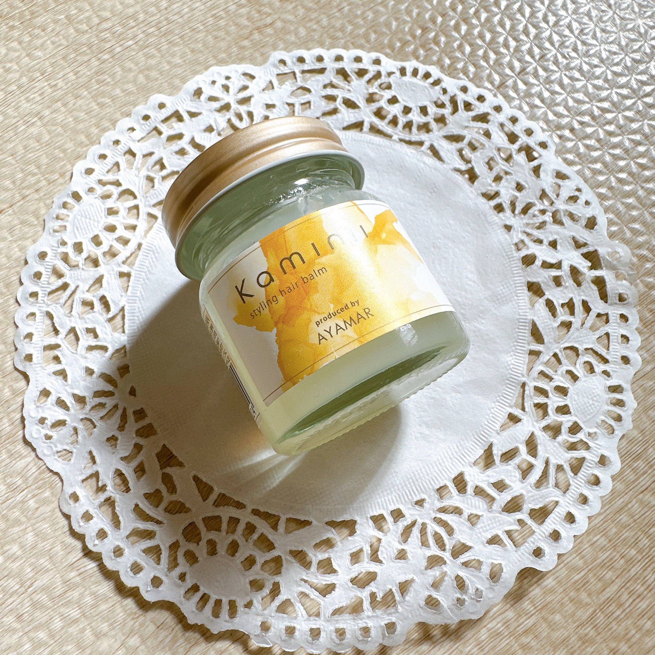 スタイリングヘアバーム/Kaminii/ヘアバームを使ったクチコミ（2枚目）