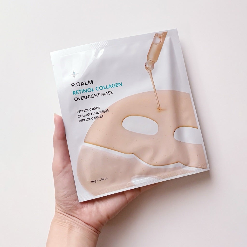 レチノール コラーゲン オーバーナイト マスク/P.CALM/シートマスク・パックを使ったクチコミ(5枚目)