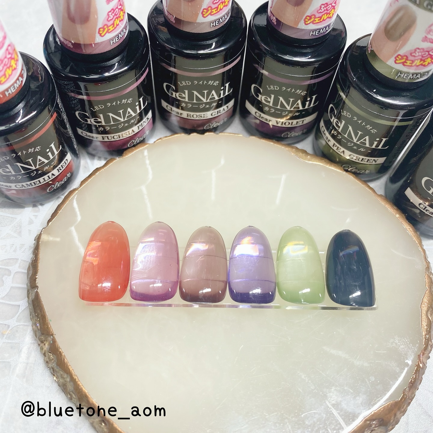 ジェルネイル（ライト対応）/セリア/ジェルネイルを使ったクチコミ（2枚目）
