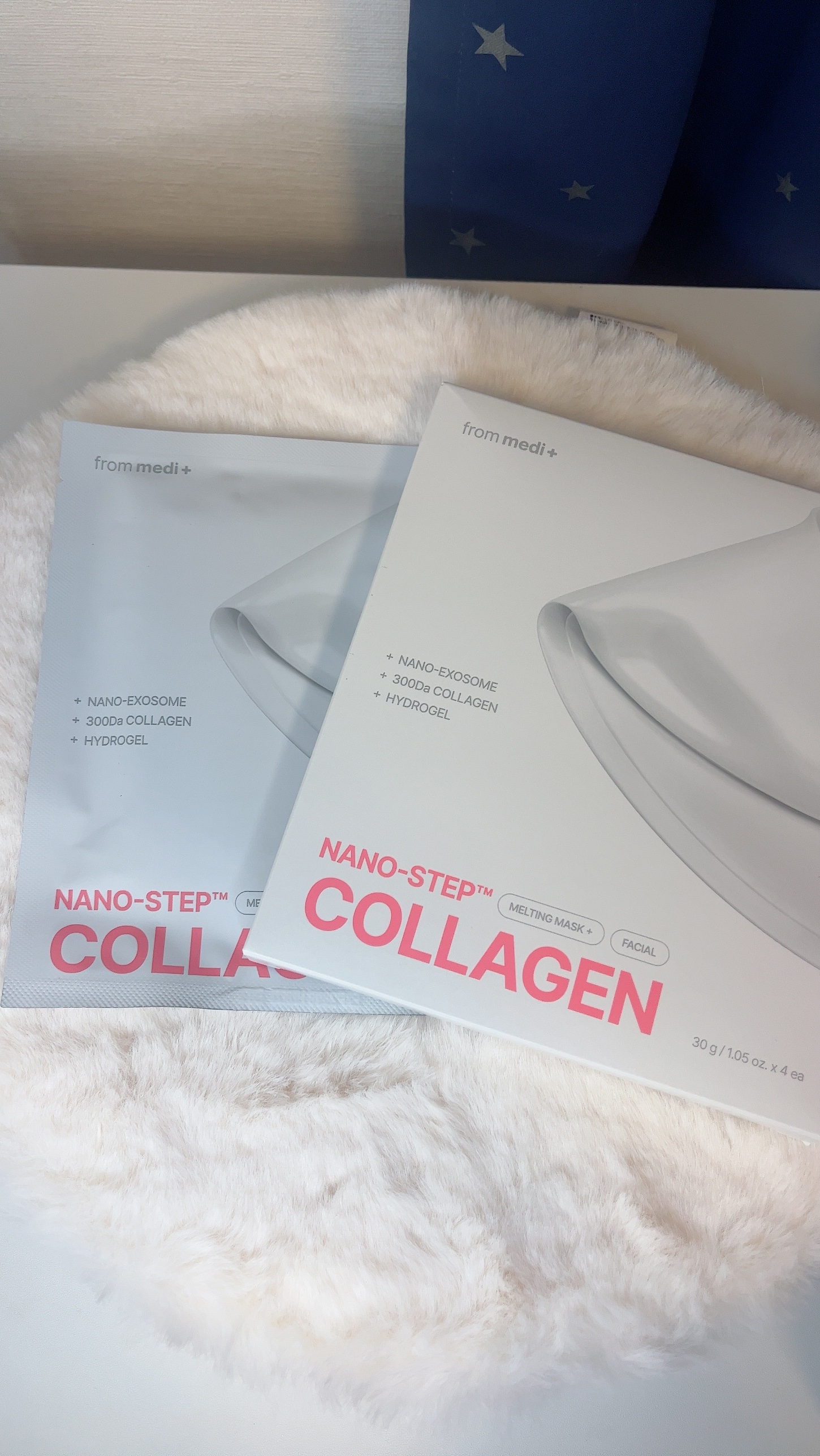ナノステップ コラーゲン メルティングマスク/from medi+/シートマスク・パックを使ったクチコミ（1枚目）