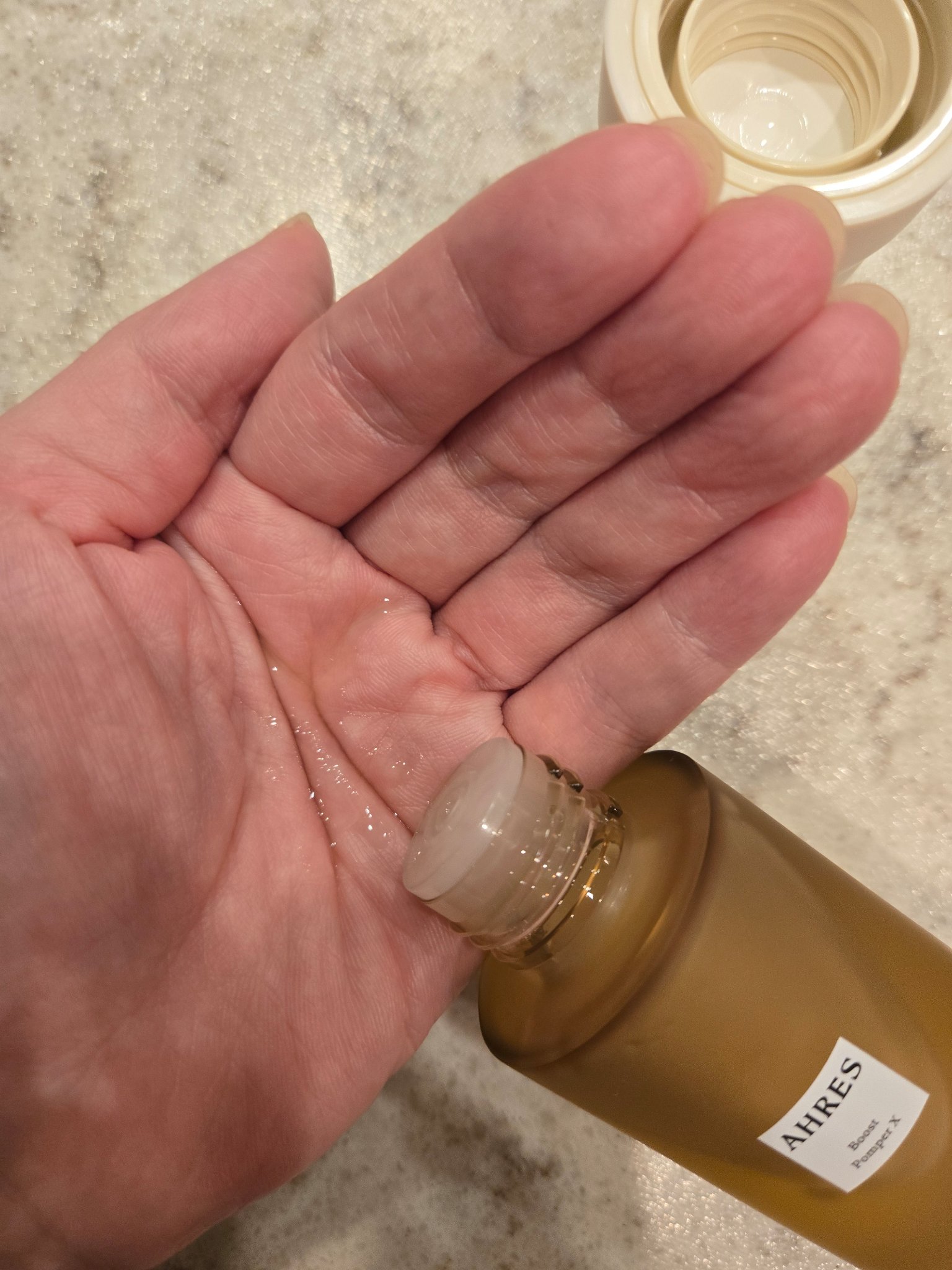 ブースト ポンパー X/アーレス/美容液を使ったクチコミ（3枚目）