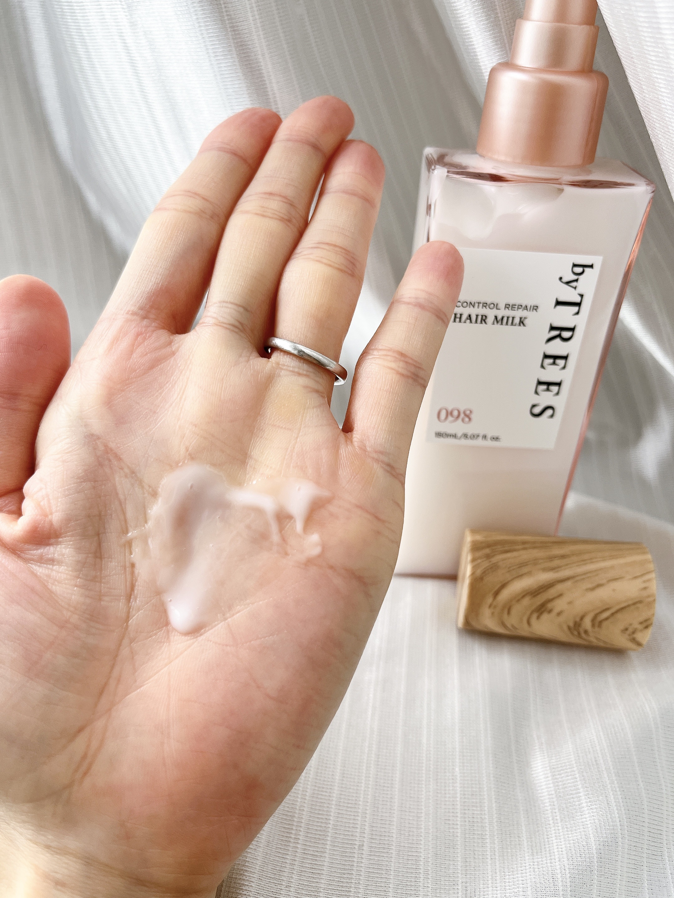バイツリーズ コントロールリペアヘアミルク/byTREES/ヘアミルクを使ったクチコミ（2枚目）