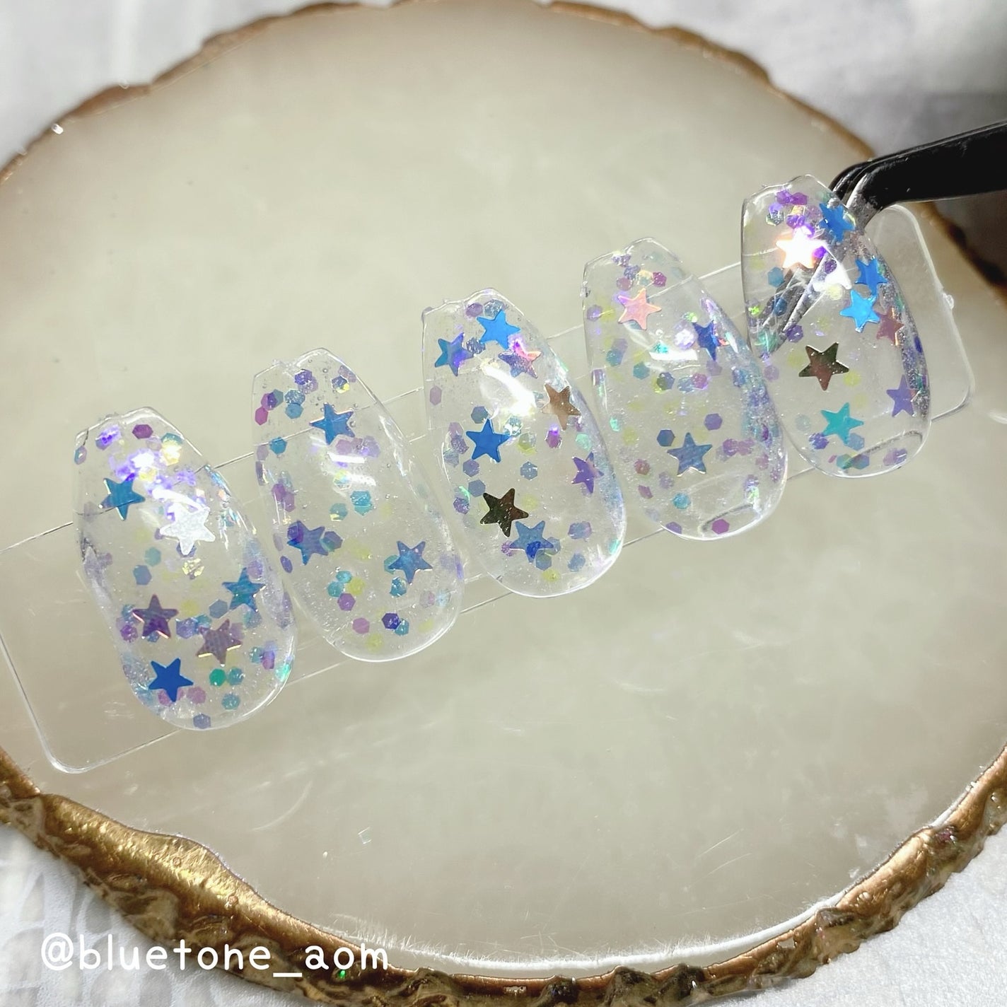 デコレーションネイルパーツ/DAISO/ネイルチップ・パーツを使ったクチコミ(2枚目)