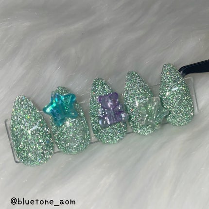 ⋆͛🦖⋆͛aomi on LIPS 「オリジナルフラッシュやわらかグリーン🧸💚いい感じにやわらかい感..」(4枚目)