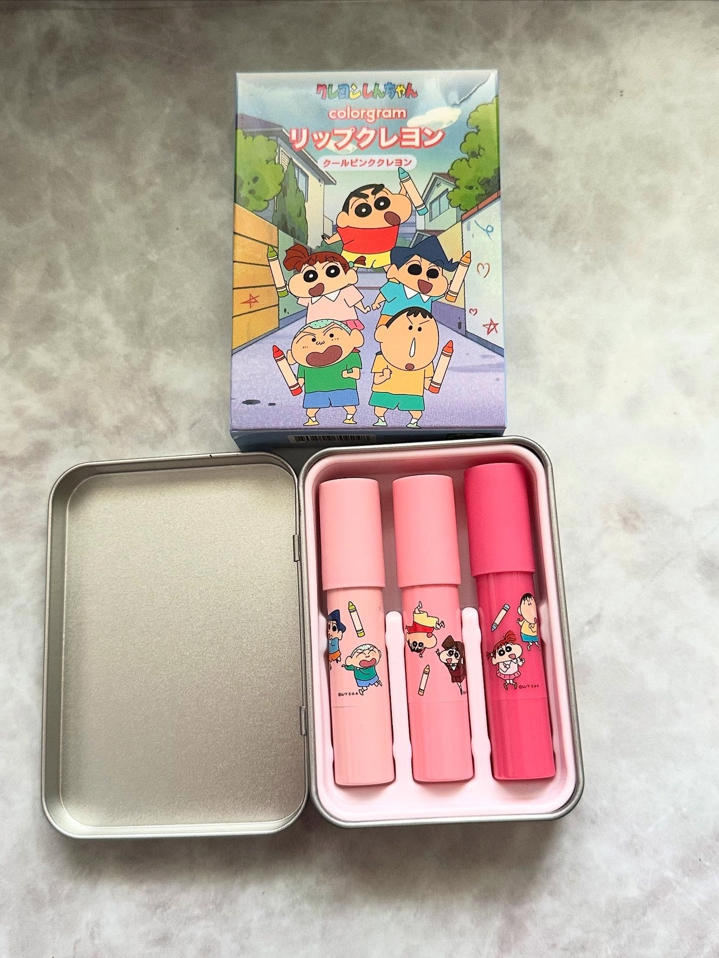 クールピンククレヨン/Colorgram/口紅を使ったクチコミ(2枚目)