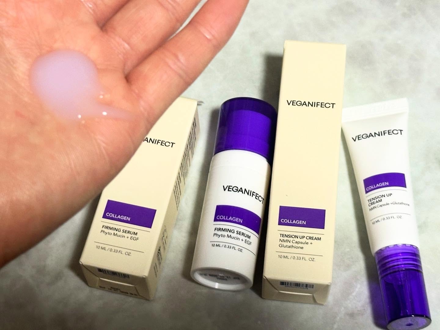 コラーゲンNMNセラム/Veganifect/美容液を使ったクチコミ（2枚目）