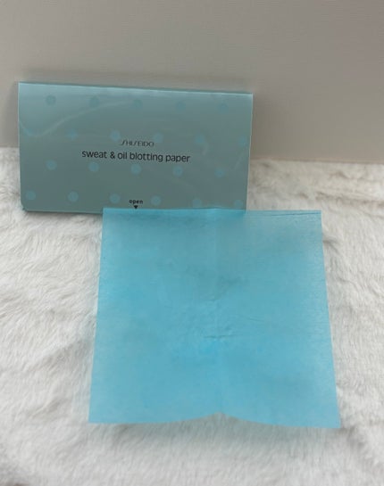 汗もとれるあぶらとり紙 010/SHISEIDO/あぶらとり紙を使ったクチコミ(3枚目)
