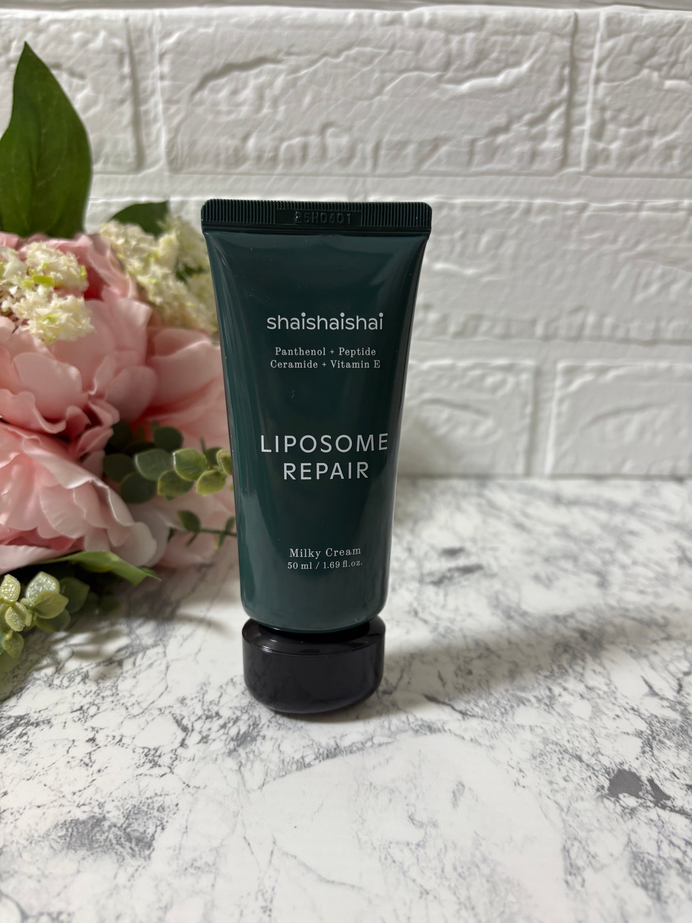 リポソームリペア ミルキークリーム/shaishaishai/フェイスクリームを使ったクチコミ(2枚目)