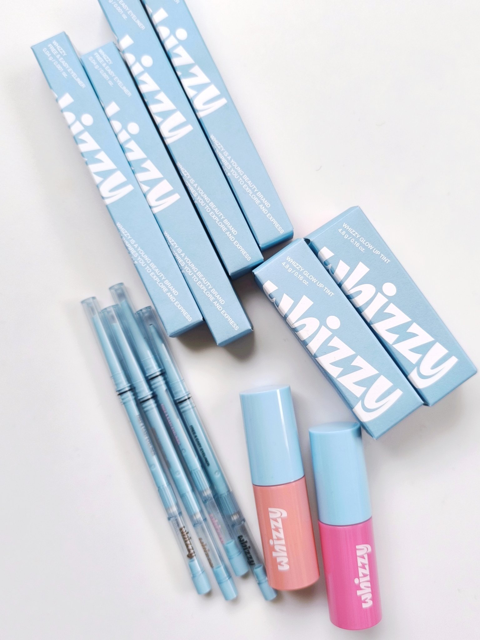 ▫Whizzy グロウアップティント / フリー＆イージーアイライナー

頂きました

ドン・キホーテでローンチされたMUSINSA発の新ブランド
どちらも今っぽい抜け感のある仕上がり
メガ割でもお得に買えるから、ぜひチェックしてみて

#