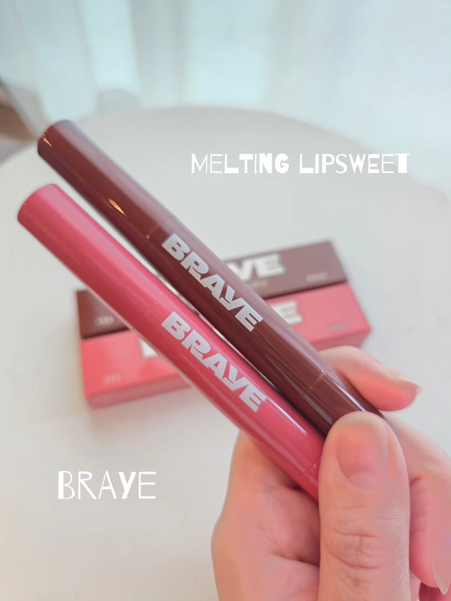 メルティングリップスウィート/BRAYE/口紅を使ったクチコミ（2枚目）
