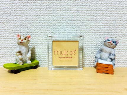 スポットメンテパウダー/muice/プレストパウダーを使ったクチコミ(1枚目)