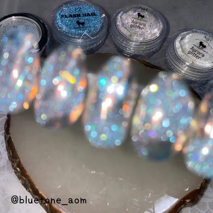 フラッシュパウダー/WSPT JAPAN/ネイル用品を使ったクチコミ(7枚目)