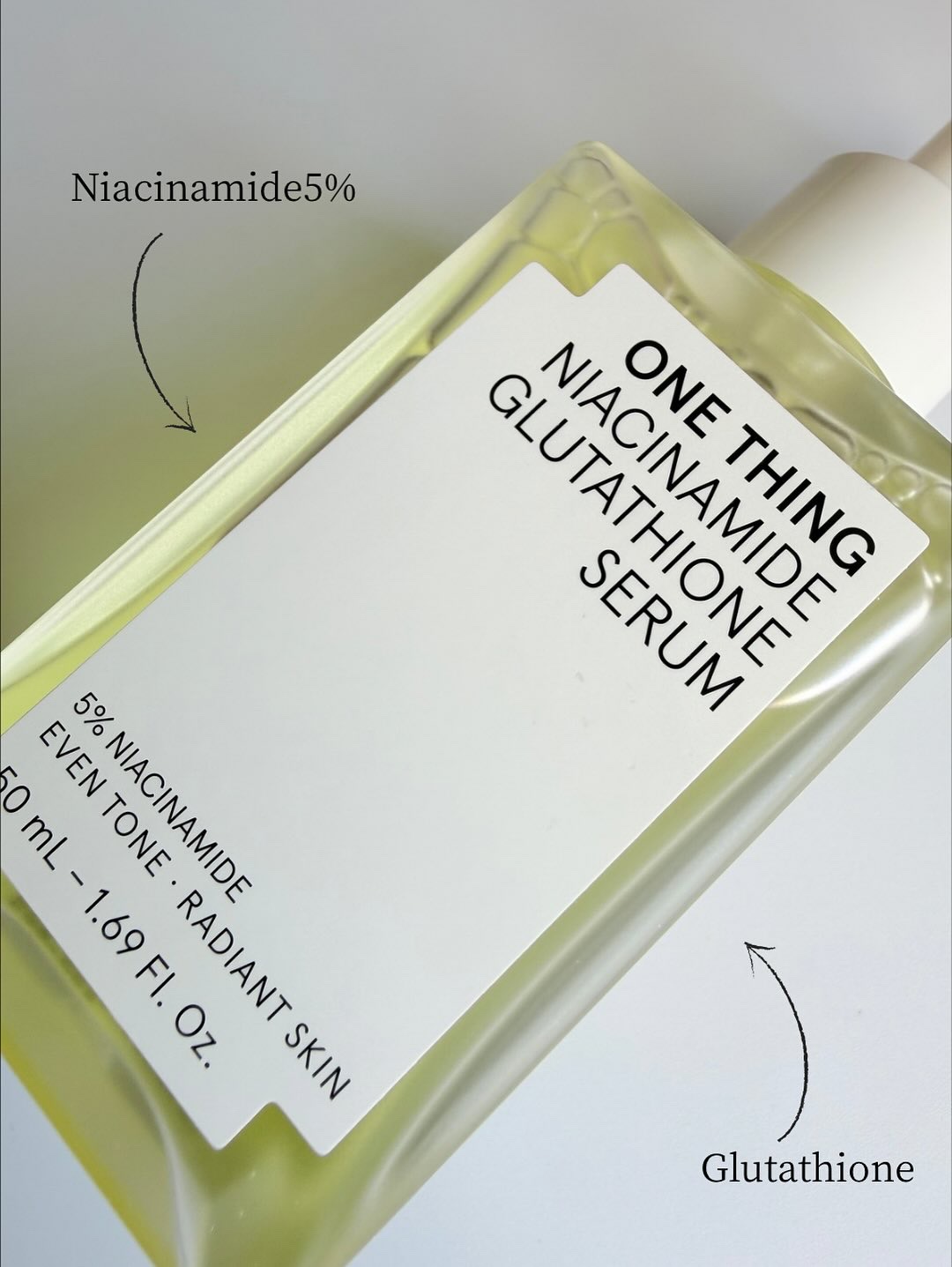ナイアシンアミドグルタチオンセラム/ONE THING/美容液を使ったクチコミ（2枚目）